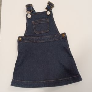 NWT Hannah Anderson Denim Jumper/Overall Dress